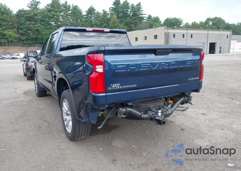2021 Chevrolet Silverado 1500 4Wd Short Bed Custom from USA, damaged, VIN 3GCPYBEK6MG328943